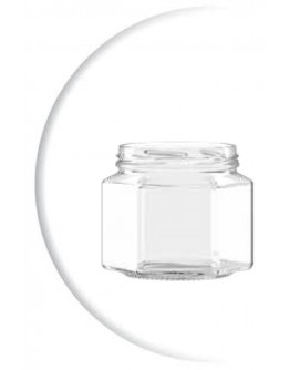 380 ml hexagonal jar