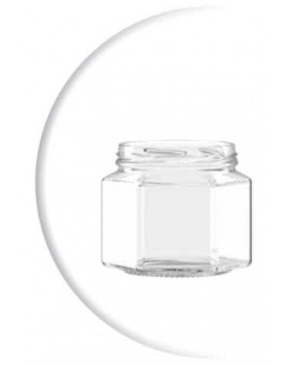 380 ml hexagonal jar